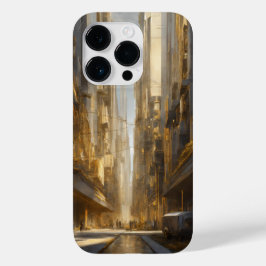 Titanium Silver och Guld Stainless Steel Print