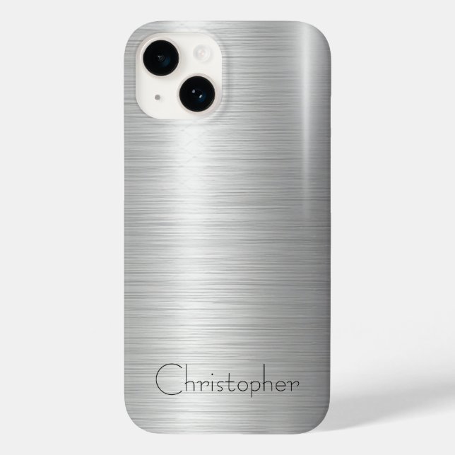 Titanium Silver Stainless Steel Metallic (Baksida)