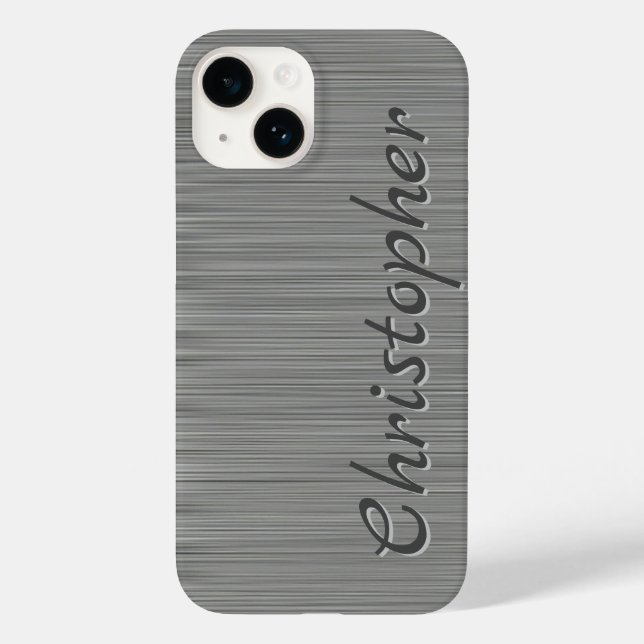 Titanium Silver Stainless Steel Metallic (Baksida)