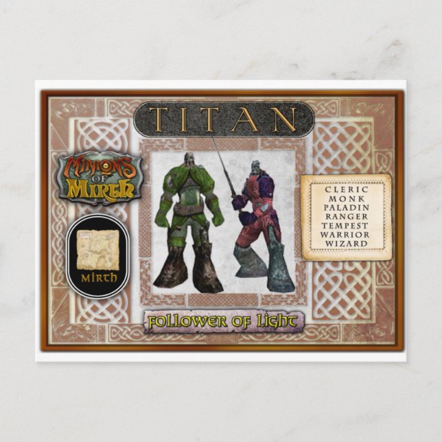 Titankort Vykort (Framsida)