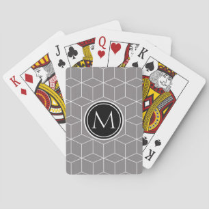 Titankub Mönster och Monogram Spelkort