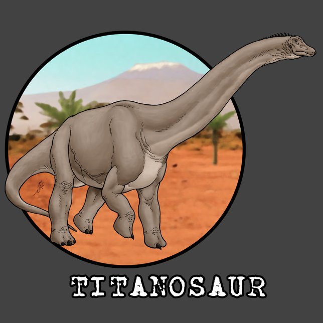 Titanosaur T Shirt (Skapare uppladdad)