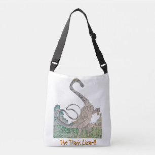 Titanosaurus Crossbody Bag The Titanic Lizard! Axelväska