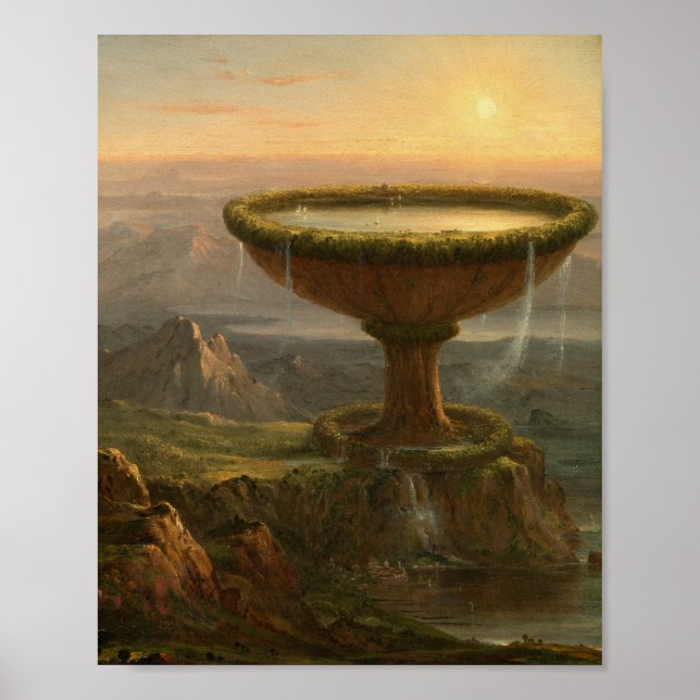 Titans Goblet (1833) - Thomas Cole Poster (Framsidan)