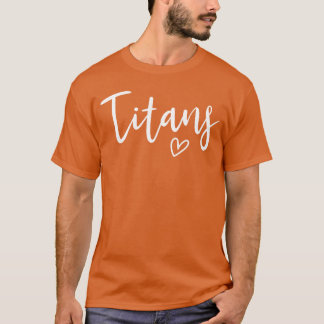 Titans High Schoolitans Sportseam Damitans fria T Shirt