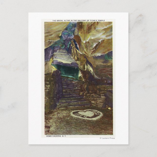 Titans Temple Balcony-vy över Möhippan Vykort (Framsida)