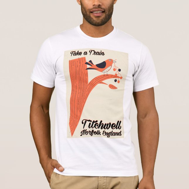 Titchwell Norfolk Strand resematerial Tee (Framsida)