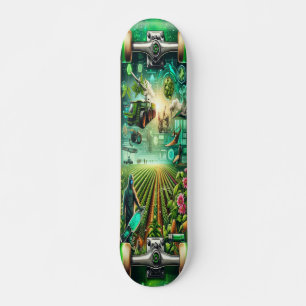 Titel: "Agritech Fält Deck" Mini Skateboard Bräda 18,5 Cm