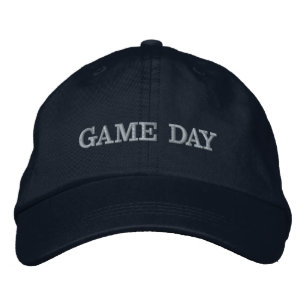 TITEL Broderad Basebollmössa för Matchdag Keps