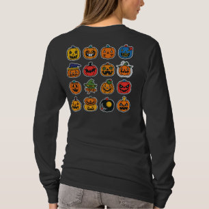 🎃 Titel: Coola Pumpkin Sunglasses & Spooky Jack-o T Shirt