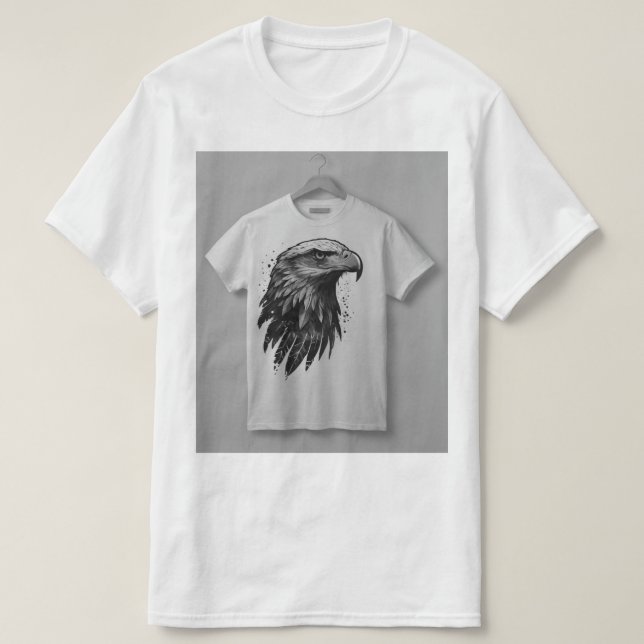Titel: Crystal Eagle: Släpp loss WiFi-andan T Shirt (Design framsida)