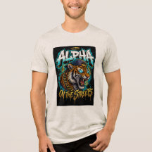 Titel: Färgrik Tiger Streetwear T-Shirt