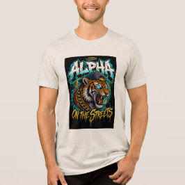 Titel: Färgrik Tiger Streetwear T-Shirt