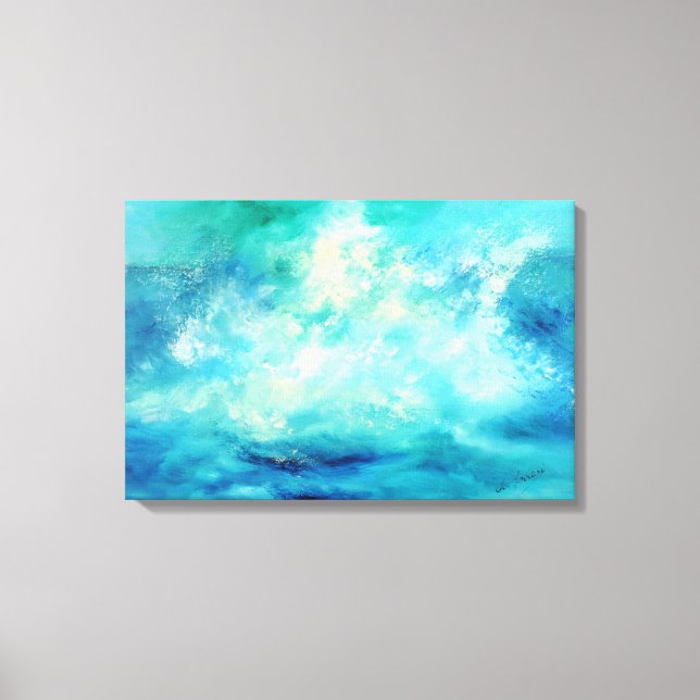 Titel: "marina grande" italiensk författare canvastryck (Framsida)