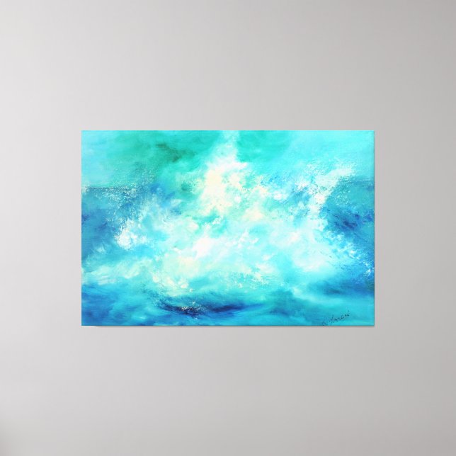 Titel: "marina grande" italiensk författare canvastryck (Framsida)