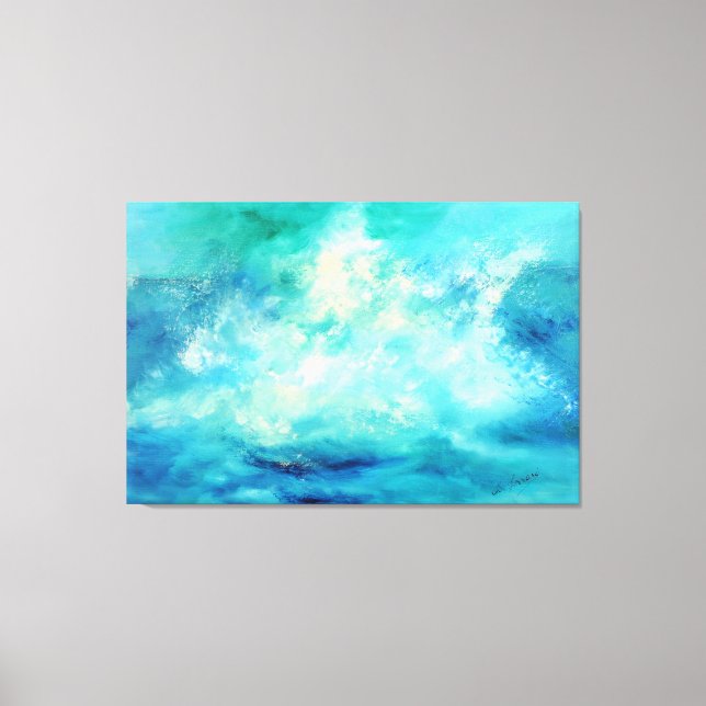 Titel: "marina grande" italiensk författare canvastryck (Framsida)