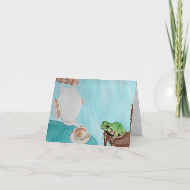 Titel med Frederick: Greeting Card 4" x 5,6" Helgkort (Framsida)