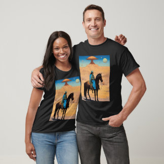 Titel: "Midnight Game Natt: Abstrakt Art-Shirt T Shirt