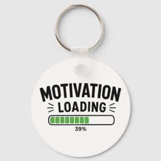 Titel: Motivation laddar nyckelring – Rolig motiva