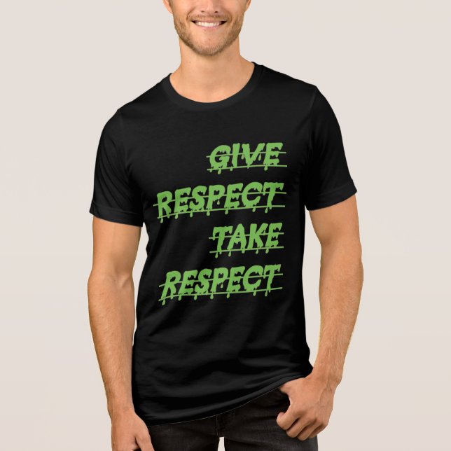Titel: Ömsesidig respekt: Tvåvägs gata T Shirt (Framsida)