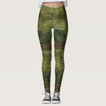 Titel: Onyx Crokodile Paisley Camouflage Leggings