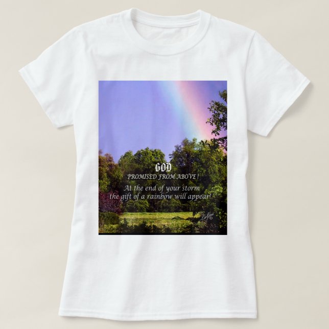 TITEL: OVANSTÅENDE löften! T Shirt (Design framsida)