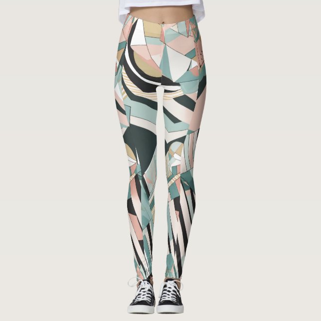 Titel: Pastel Prism Leggings (Framsida)