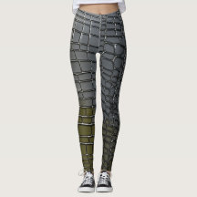 Titel: Platinum Crokodile Camouflage Leggings
