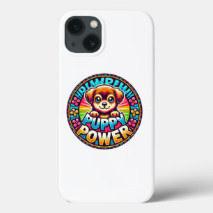 Titel: Puppy Power - Cute & Colorful Hund T-shirt