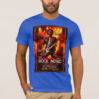 Titel: "Rrytmisk resonans: A Rock musik Design Ex T Shirt