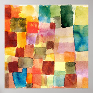 Titel saknas av Paul Klee Poster