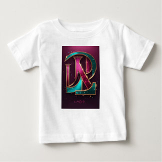 Titel: Snyggt "LD" Monogram Baby T-Shirt - T-Shirt