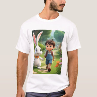 Titel Söt seriefigur T-shirt Rolig grafik*