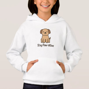 Titel: Stanna Tass-sitiv - Cute Hund design med Po T Shirt