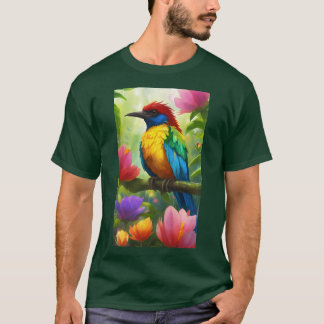 Titel: "Vibrant Costa Rica Birds T-Shirt" T Shirt
