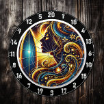 Titel: Wave Riders Golden Escape Darttavla<br><div class="desc">Tittar du ett fetstilt tillägg till din manliga grotta eller spelrum? Möt "Wave Riders Golden Escape"-design - ett konstnärligt intag som ger havets skönhet och kraft till livet. Med en surfare i radianta guld-toner fångar den här teckningen vinkar trill och tar över äventyr. Det är en perfekt biet för surfare,...</div>