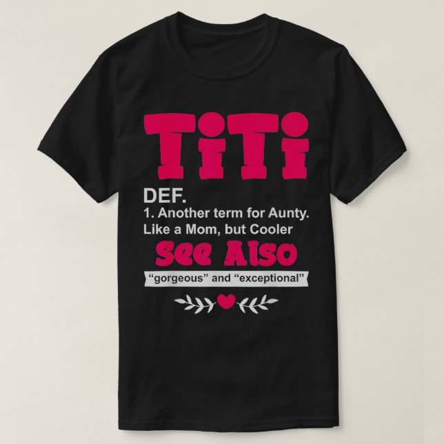 Titeldefinition T Shirt (Design framsida)