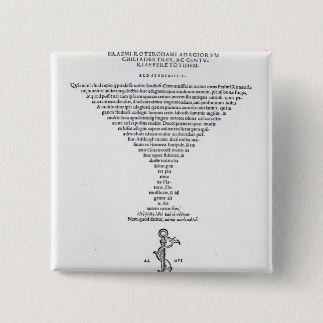 Titelsida av adagesna av Erasmus Knapp (Framsida)