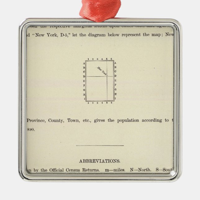Titelsida av den indexerade kartboken för Verso Julgransprydnad Metall (Framsidan)