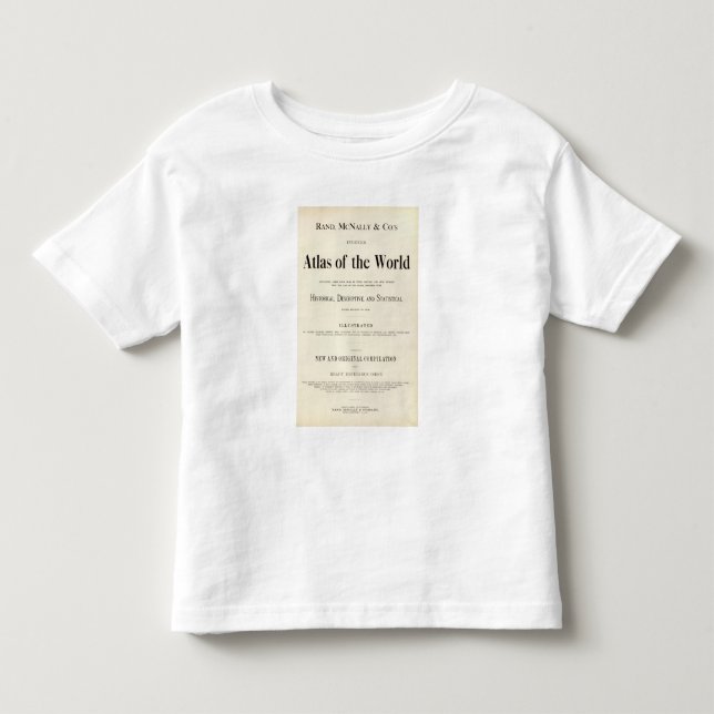 Titelsida av den indexerade kartboken tee shirt (Framsida)