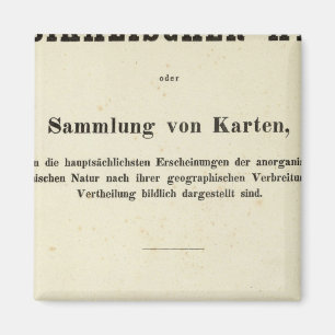 Titelsida Dr Heinrich Berghaus Magnet