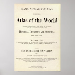 Titelsida för indexerad atlas poster