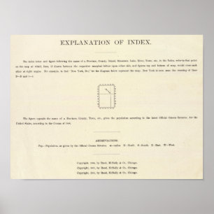 Titelsida för Verso Indexed Atlas Poster