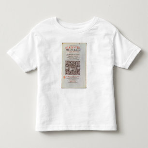 Titelsida från 'Abbatis Karoli Magni Regis Tee Shirt