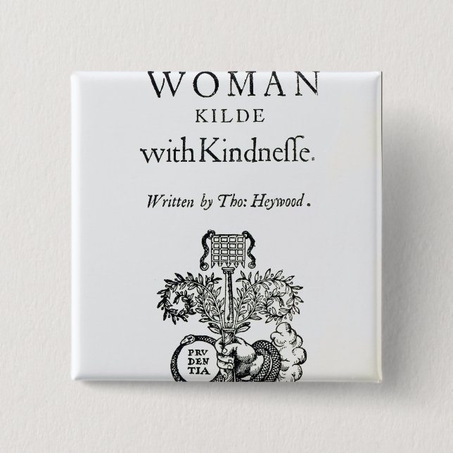 Titelsida till 'en kvinna som dödas med Kindness Knapp (Framsida)
