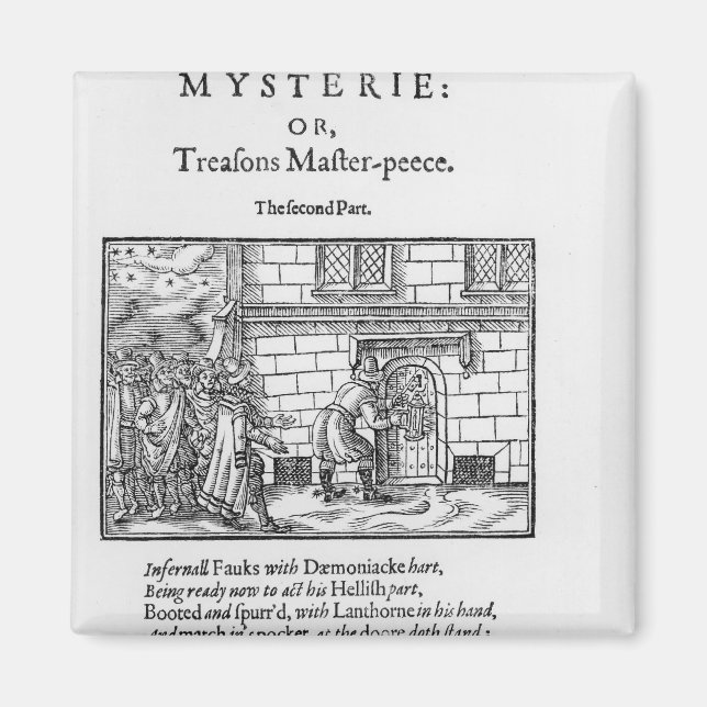 Titelsida till "Mischeefes Mysterie eller TSkäl Magnet (Framsidan)