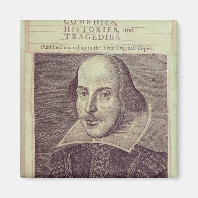 Titelsida till "Mr. William Shakespeares Magnet (Framsidan)