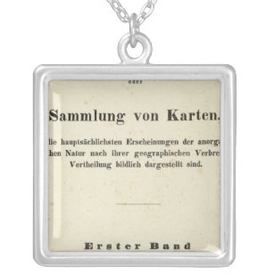 TitelsidaDr Heinrich Berghaus Silverpläterat Halsband