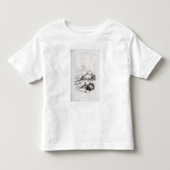 Titelsidaillustration från 'David T Shirt (Framsida)