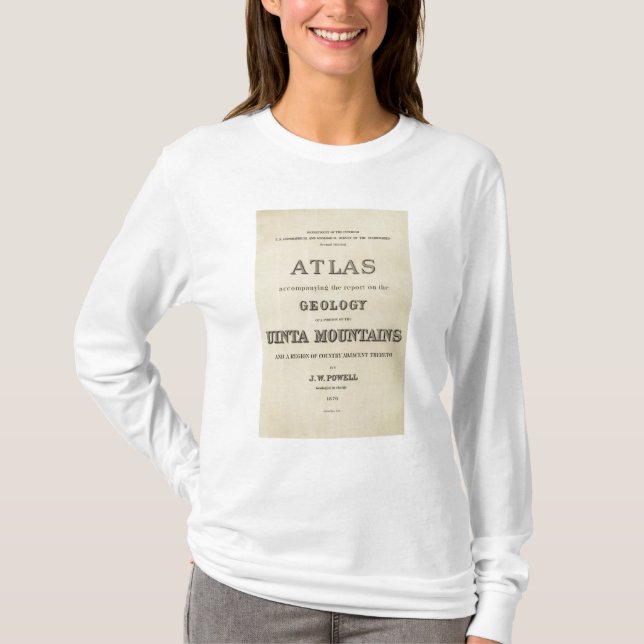 Titelsidakartbok som medföljer rapporten t shirt (Framsida)